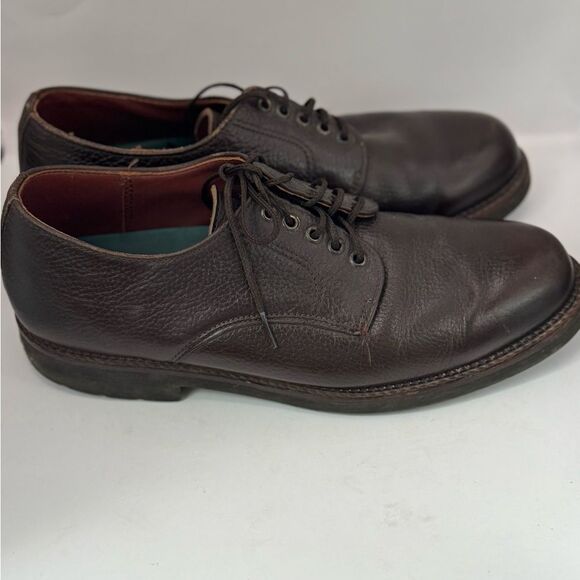 Red Wings Men’s 10.5 Slip Resistant Brown Leather Oxford Work Shoes - Picture 1 of 9